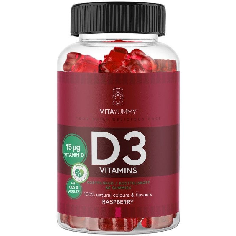 VitaYummy D3 Vitamins 60 Pieces thumbnail