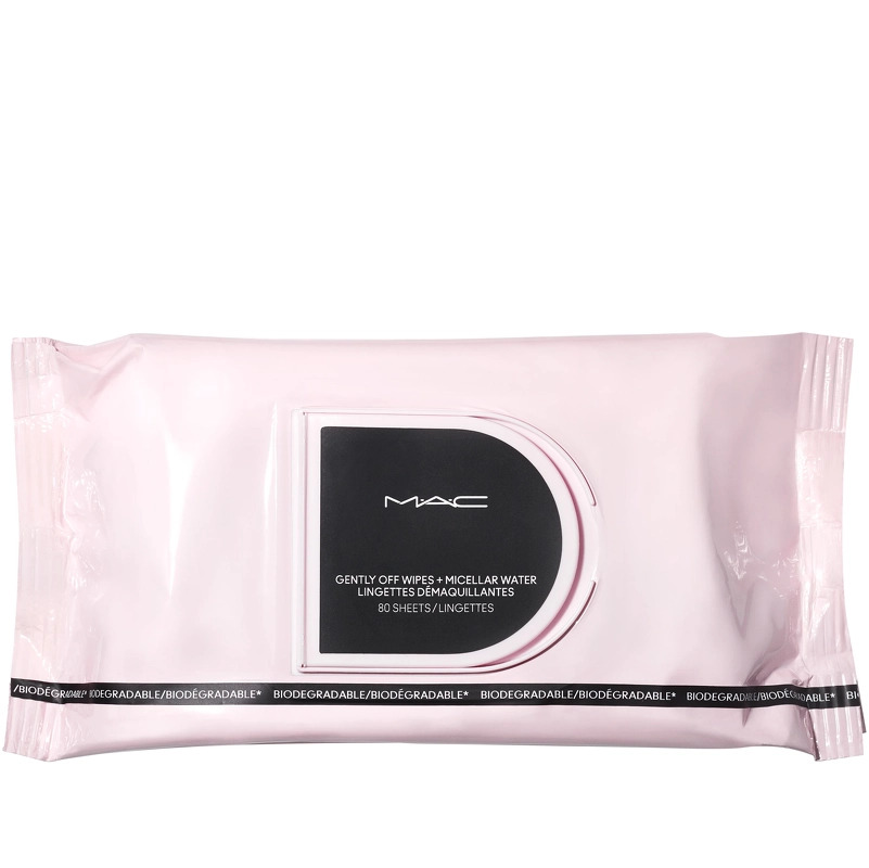 Se MAC Biodegradable Gently Off Wipes 80 Pieces hos NiceHair.dk