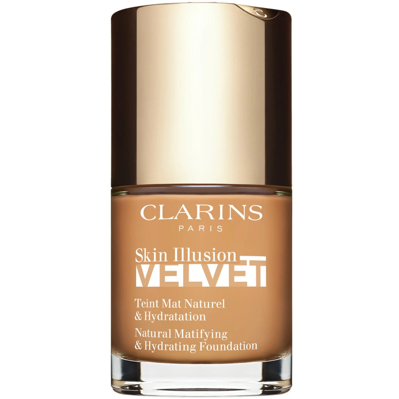Clarins Skin Illusion Velvet Foundation 114N Cappucino, 30 ml
