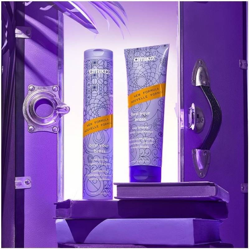 amika Bust Your Brass Cool Blonde Repair Conditioner 250 ml