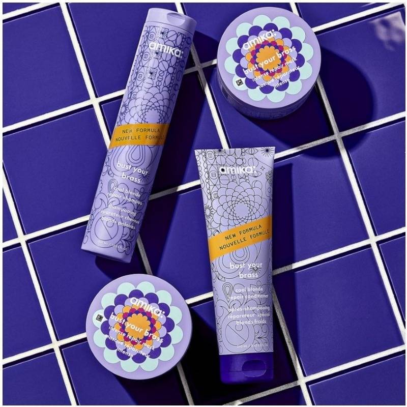 amika Bust Your Brass Cool Blonde Repair Conditioner 250 ml