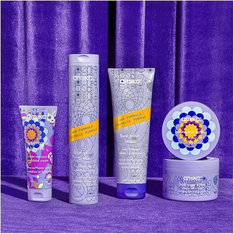 amika Bust Your Brass Cool Blonde Repair Conditioner 250 ml