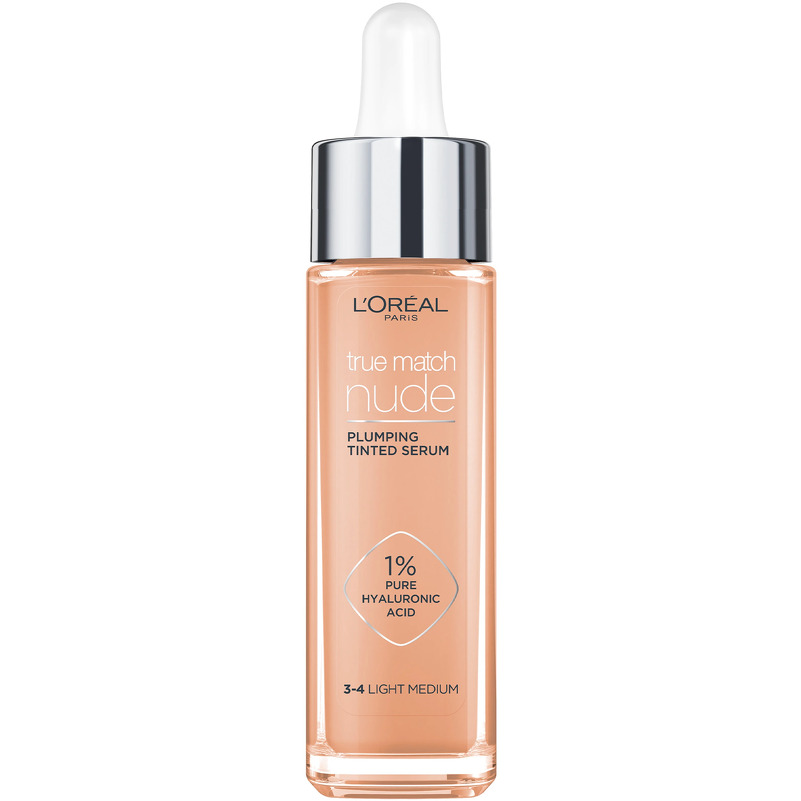 L'Oréal Paris Cosmetics True Match Nude Plumping Tinted Serum 30 ml - No. 3-4 Light-Medium