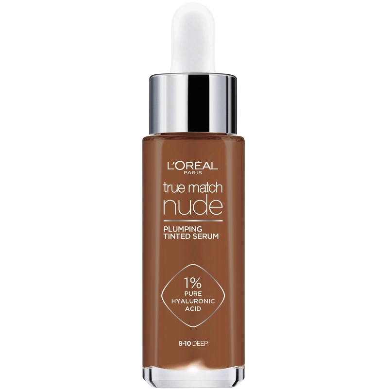 L'Oreal Paris Cosmetics True Match Nude Plumping Tinted Serum 30 ml - No. 8-10 Deep