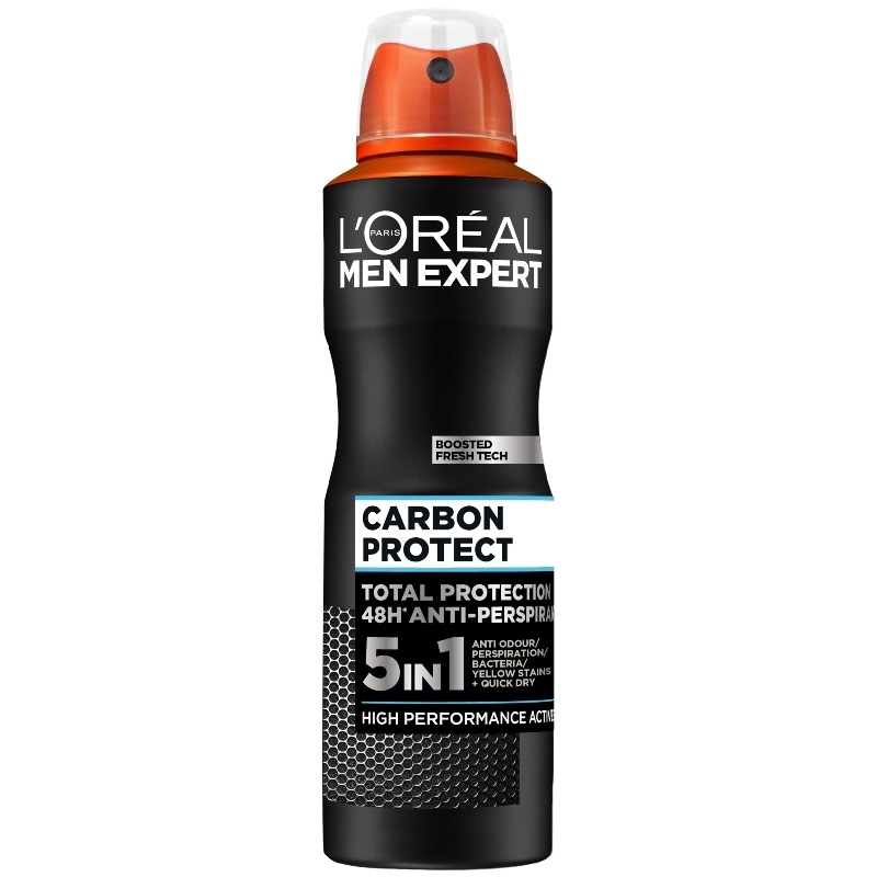 L'Oreal Paris Men Expert Carbon Protect Anti-Perspirant Spray Deodorant 150 ml thumbnail