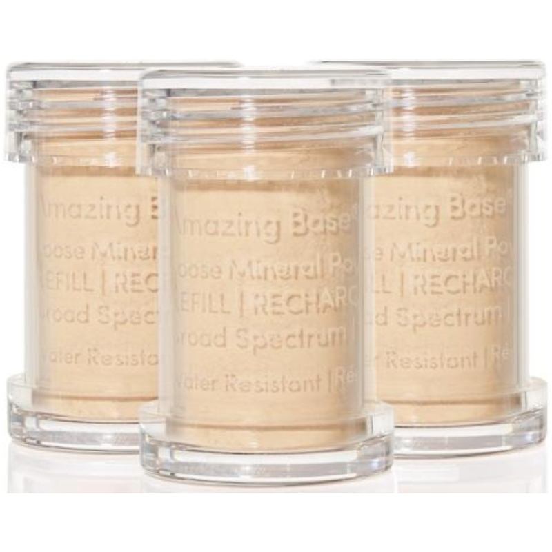 Jane Iredale Amazing Base Loose Mineral Powder SPF 20 Refill 3 Pieces 7,5 gr. - Satin thumbnail