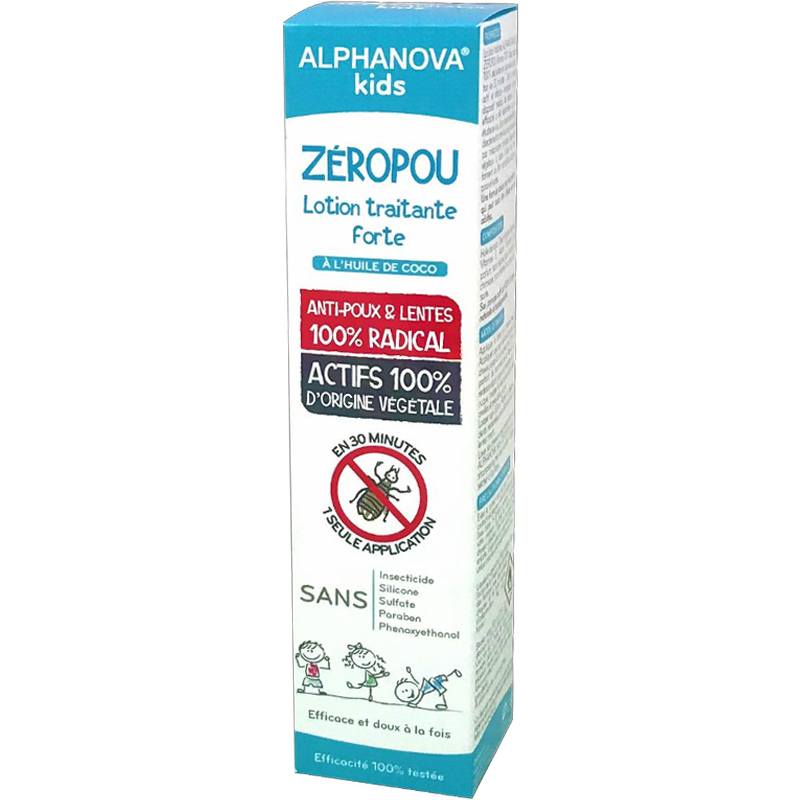 Alphanova Kids Zeropou Lice Treatment 100 ml thumbnail