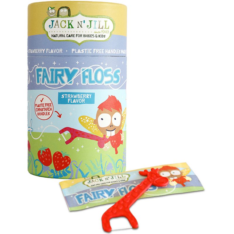 Jack N' Jill Fairy Floss 30 Pieces - Strawberry thumbnail