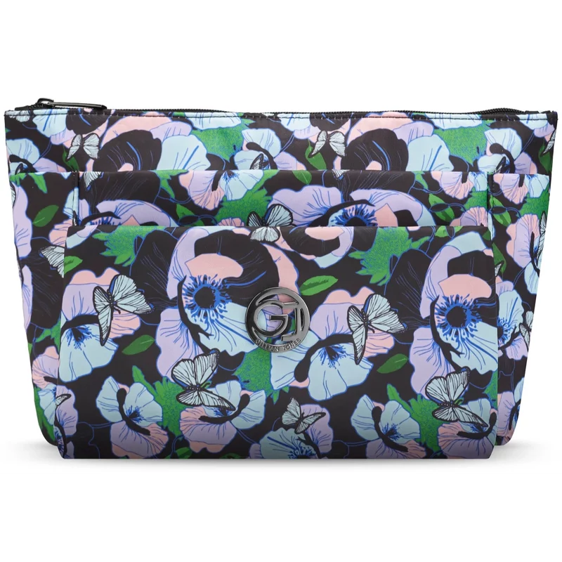 Gillian Jones Room Cosmetics Bag Multi Flower 10009