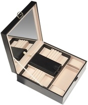 Gillian Jones Jewelry Box Lux - Black 11059-00