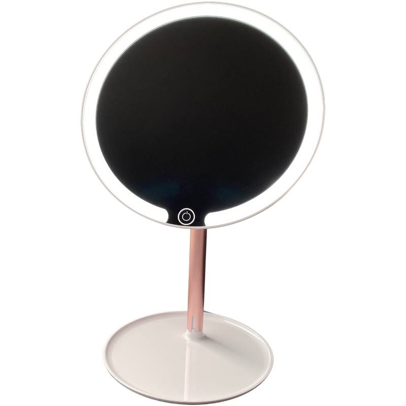 Milluminate MOON Table LED Mirror Dia. 20 cm - White/Rose thumbnail