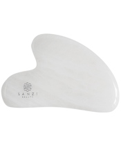 Sanzi Beauty Round Gua Sha - White Jade