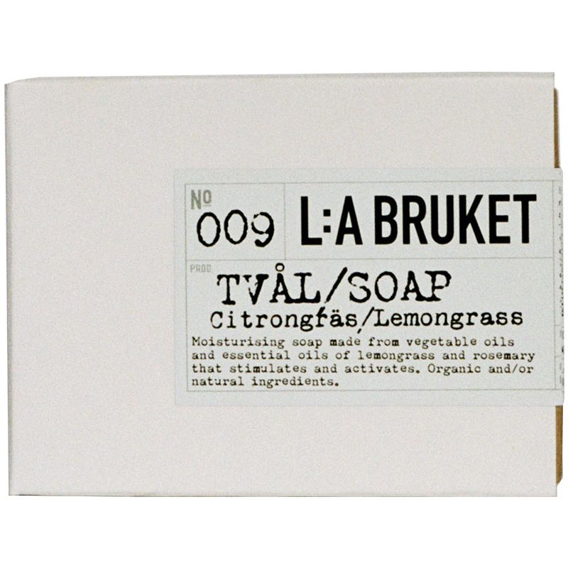 L:A Bruket 009 Bar Soap 120 gr. - Lemongrass thumbnail