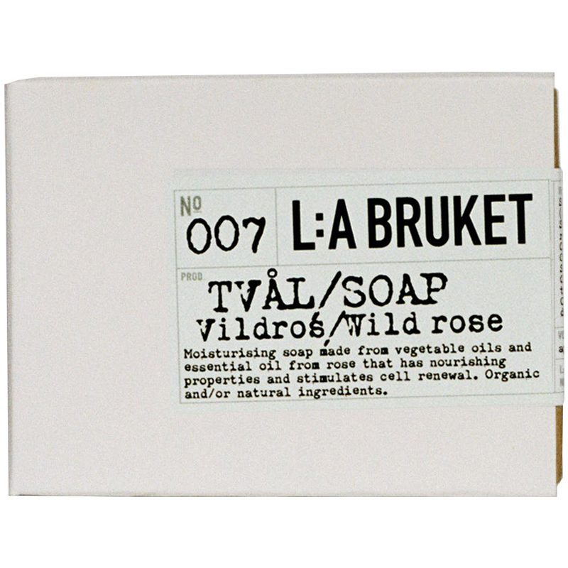 L:A Bruket 007 Bar Soap 120 gr. - Wildrose thumbnail