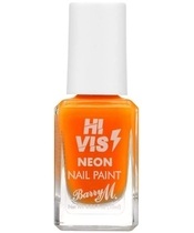 Barry M Hi Vis Neon Nail Paint 10 ml - Outrageous Orange