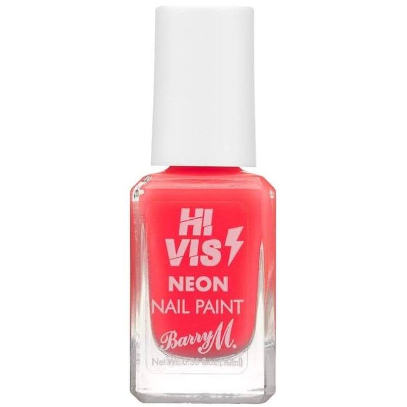 Barry M Hi Vis Neon Nail Paint 10 ml - Coral Blaze thumbnail