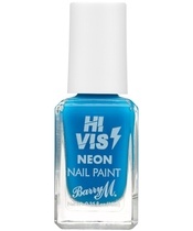 Barry M Hi Vis Neon Nail Paint 10 ml - Blue Shock