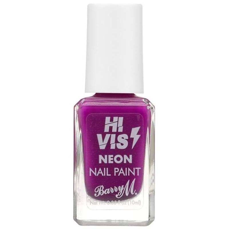 Billede af Barry M Hi Vis Neon Nail Paint 10 ml - Fearless Purple (U)