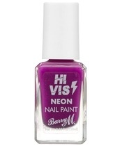 Barry M Hi Vis Neon Nail Paint 10 ml - Fearless Purple
