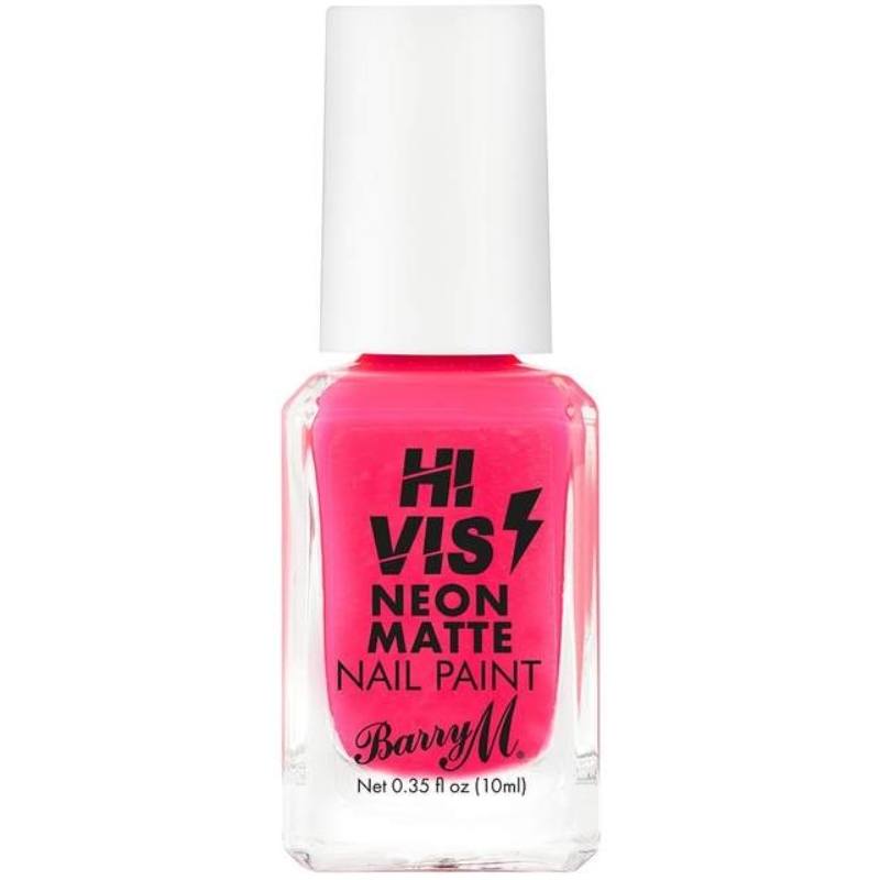 Barry M Hi Vis Neon Matte Nail Paint 10 ml - Pink Electro thumbnail