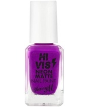 Barry M Hi Vis Neon Matte Nail Paint 10 ml - Purple Thrill