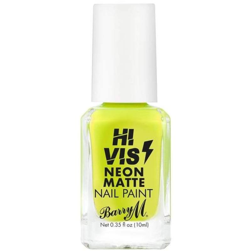 Barry M Hi Vis Neon Matte Nail Paint 10 ml - Yellow Flare thumbnail