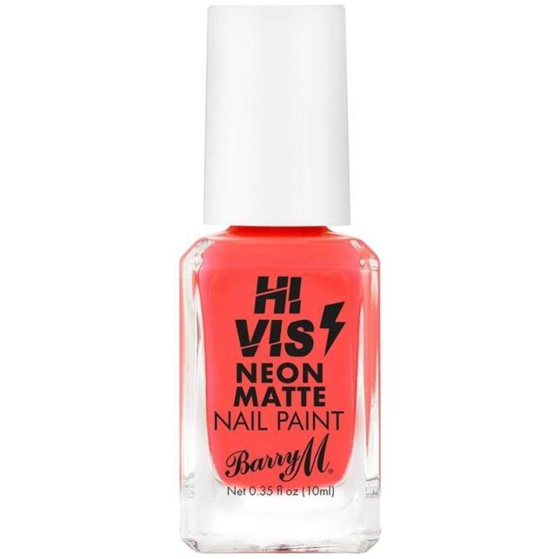 Barry M Hi Vis Neon Matte Nail Paint 10 ml - Red Frenzy thumbnail
