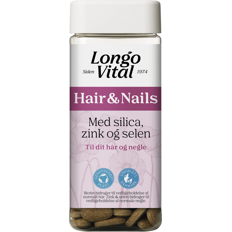 Longo Vital Hair & Nails - 180 tabletter