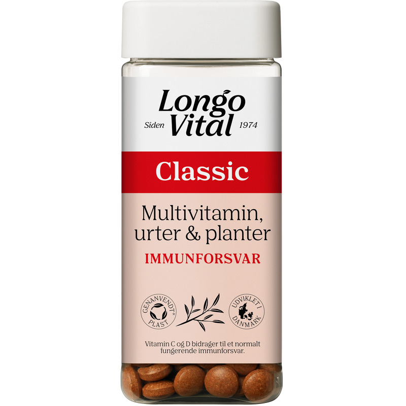 Longo Vital Classic - 180 tabletter - Longo Vital