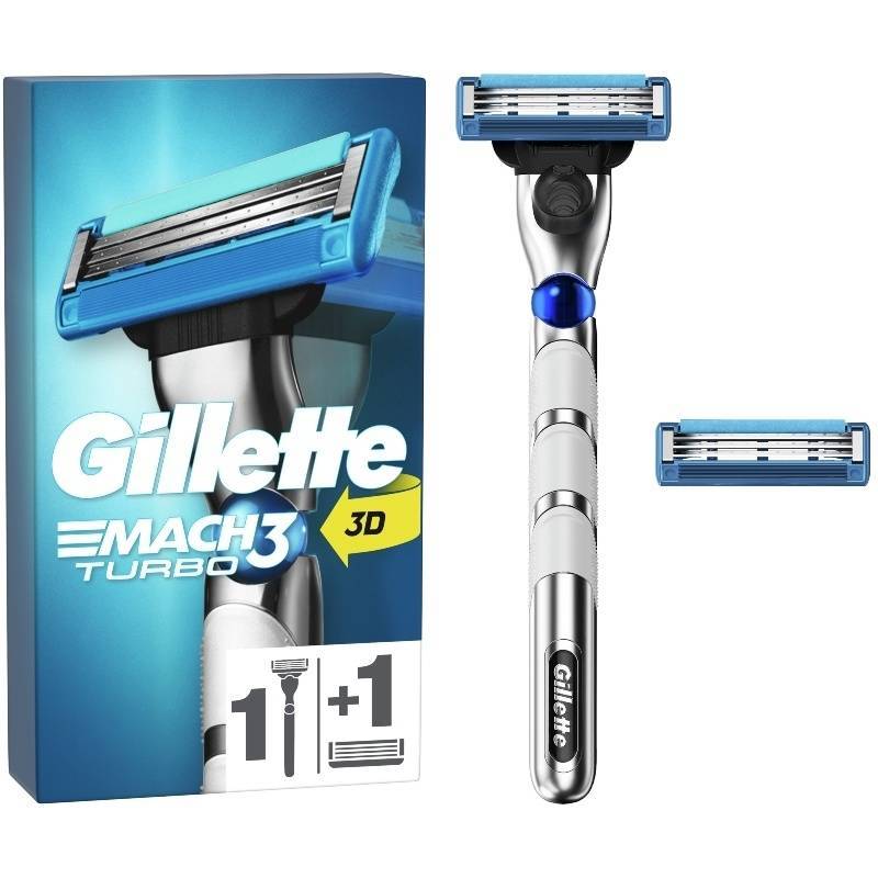 Gillette Mach3 Turbo 3D Manual Razor thumbnail