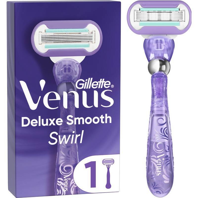 Gillette Venus Deluxe Smooth Swirl Manual Razor thumbnail