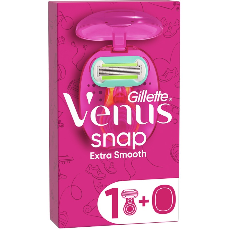 Gillette Venus Snap Extra Smooth Manual Razor - Køb - Nicehair.dk