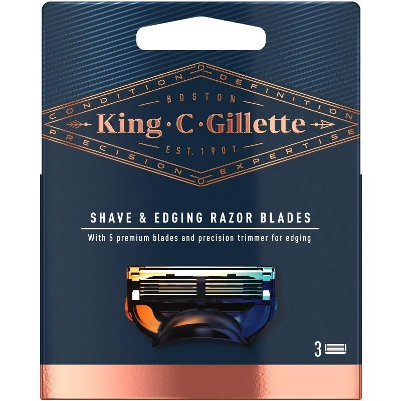 King C. Gillette Shave & Edging Blades 3 Pieces thumbnail