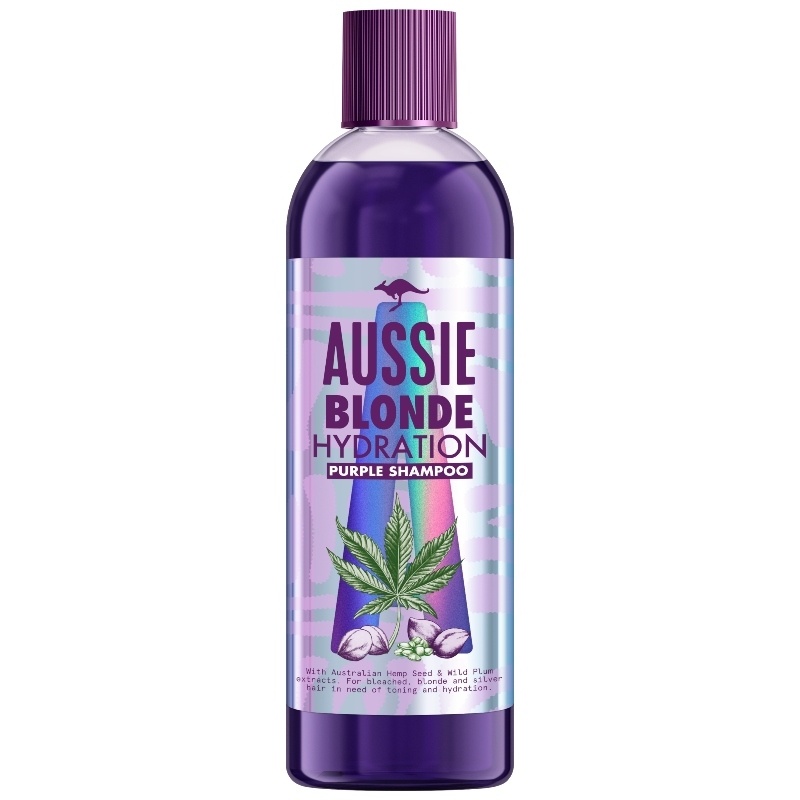 Billede af Aussie Blonde Hydration Purple Shampoo 290 ml