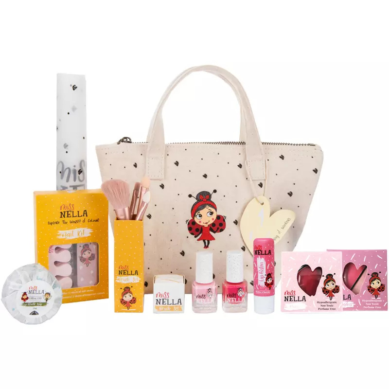 Miss Nella Taske m. Sminke - 19 Dele - Bag Of Wonders