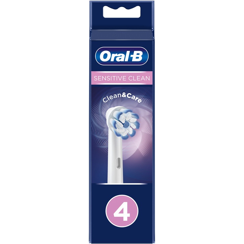 Oral-B Sensitive Clean Brush Heads 4 Pieces thumbnail