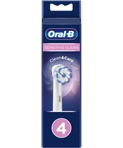 Oral-B Sensitive Clean Brush Heads 4 Pieces