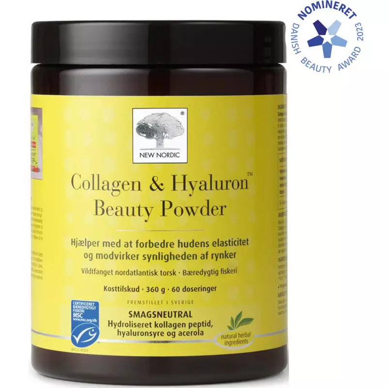 New Nordic Collagen & Hyaluron Beauty Powder 360 gr. thumbnail