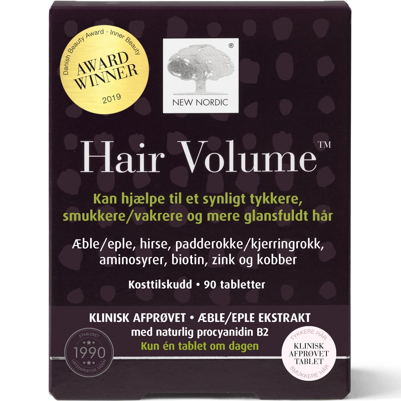 New Nordic Hair Volume 90 Pieces