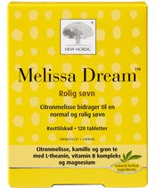 New Nordic Melissa Dream 120 Pieces 