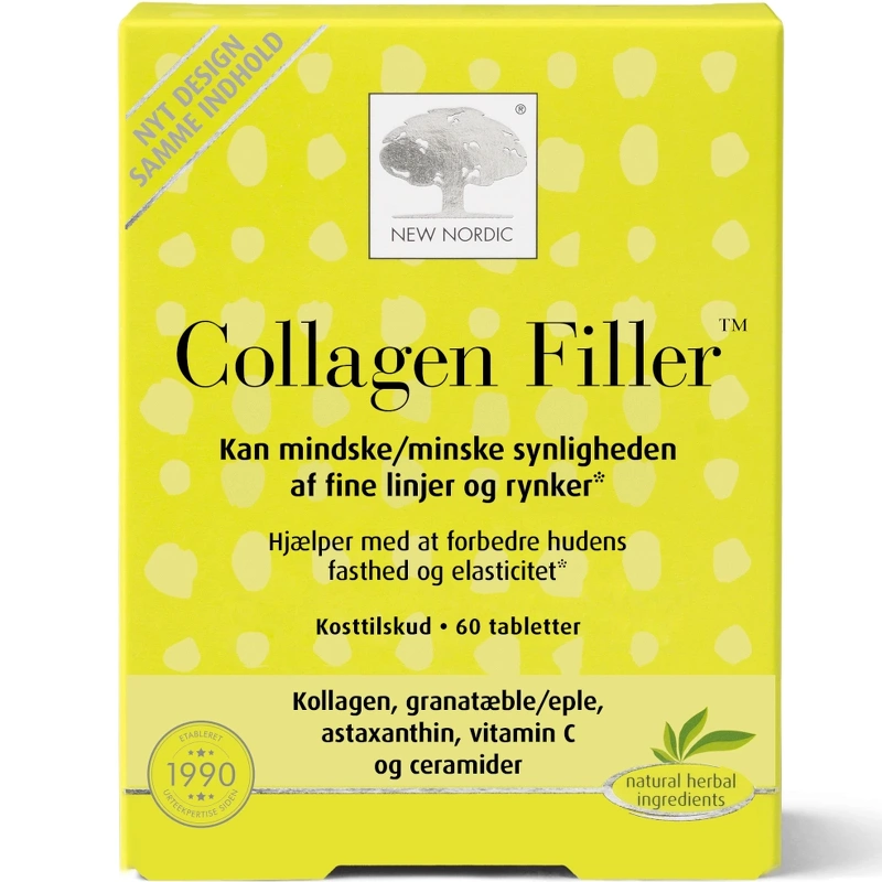 New Nordic Skin Care Collagen Filler 60 Pieces