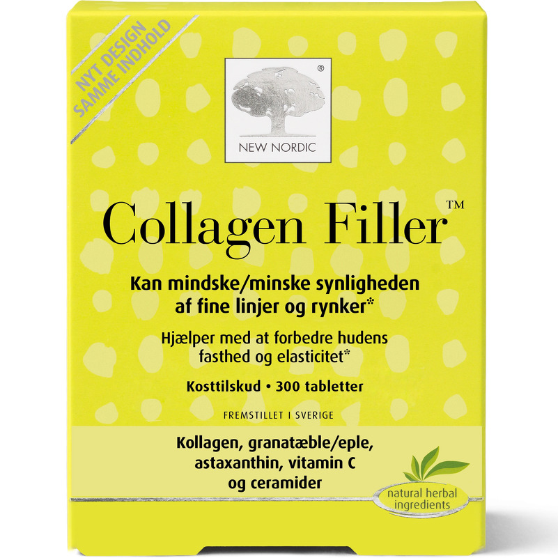 New Nordic Skin Care Collagen Filler 300 tabl