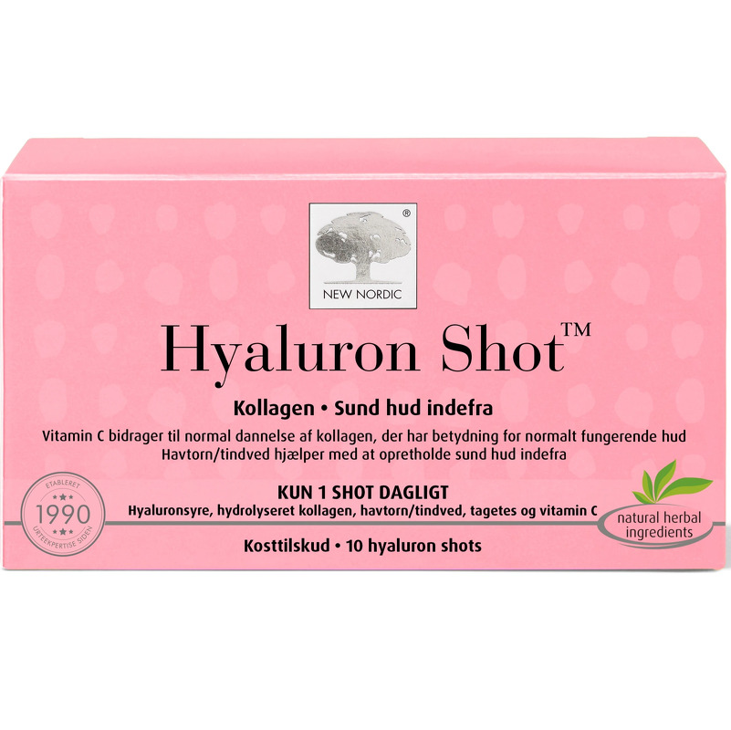 New Nordic - Skin Care Hyaluron Shot - 10 x 15 ml