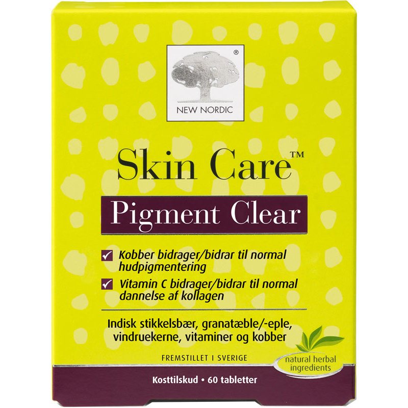 New Nordic Skin Care Pigment Clear 60 Pieces thumbnail