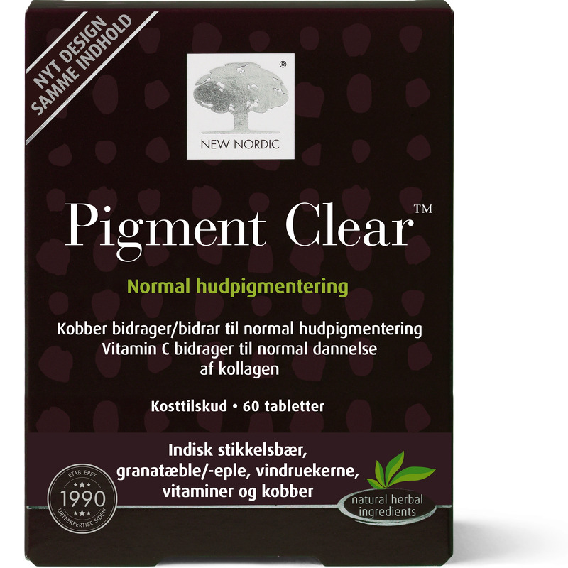 New Nordic Skin Care Pigment Clear 60 pieces