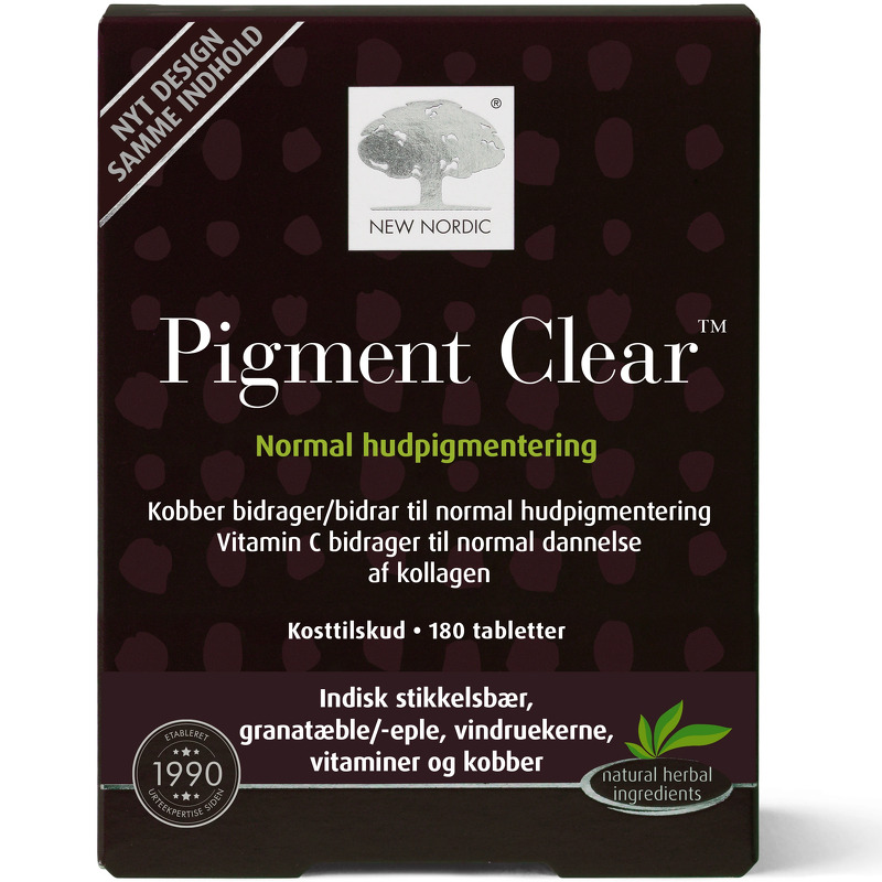 New Nordic Skin Care Pigment Clear 180 pieces