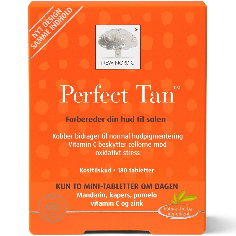 Vintilbud New Nordic Skin Care Perfect Tan 180 Pieces køb billig