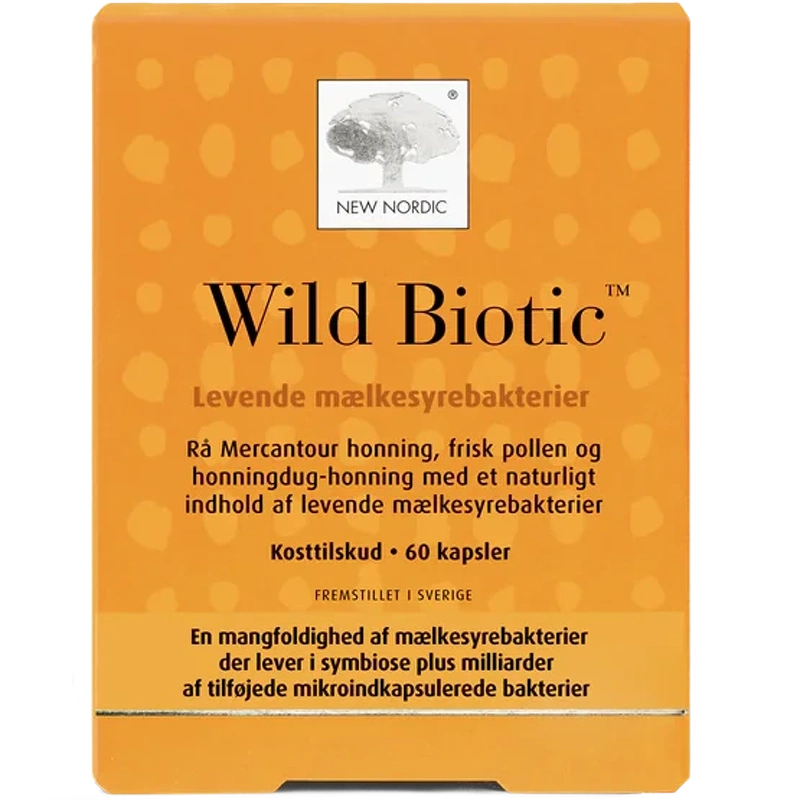 Vintilbud New Nordic Wild Biotic 60 Pieces køb billig