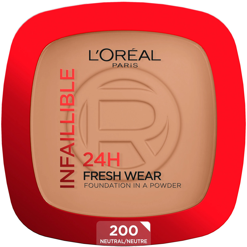 L'Oréal Paris Cosmetics Infaillible 24h Fresh Wear Powder Foundation 9 g - 200 Neutral