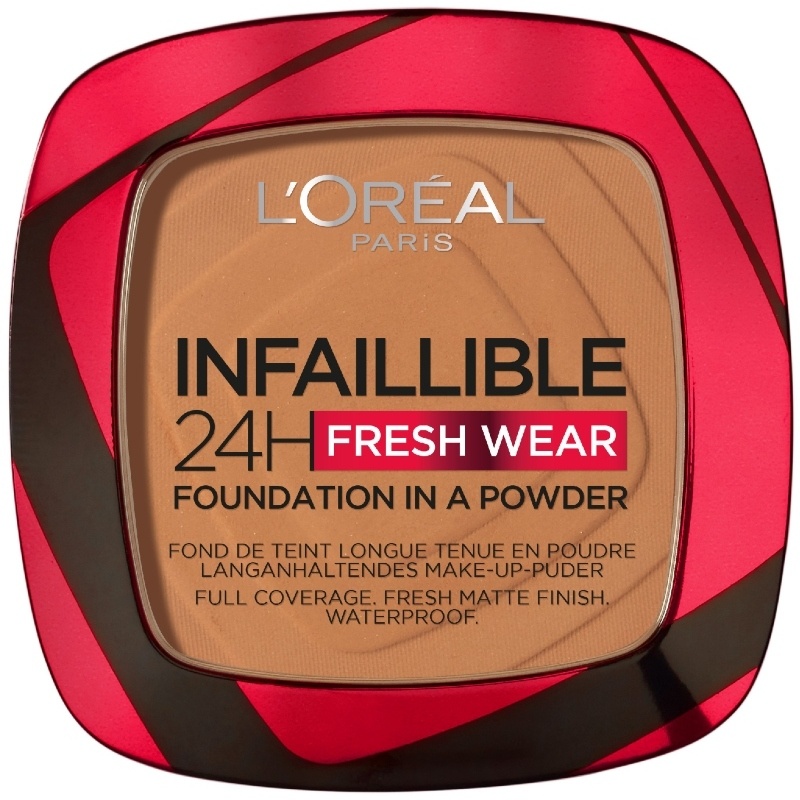 L'Oreal Paris Infaillible 24h Fresh Wear Powder Foundation 9 gr. - 330 Hazelnut thumbnail
